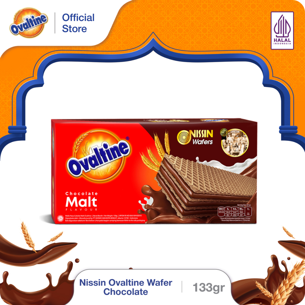 

Nissin Wafers OVALTINE 133g