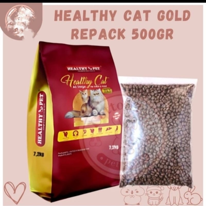 HEALTHY PET ALL STAGE 500 GR HEALTHY PET CAT - MAKANAN KUCING