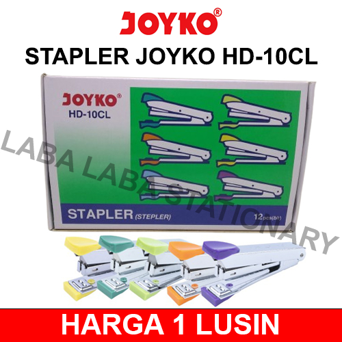 

Stapler Joyko HD 10 CL Steples Hekter Kecil HD-10CL [LUSIN]