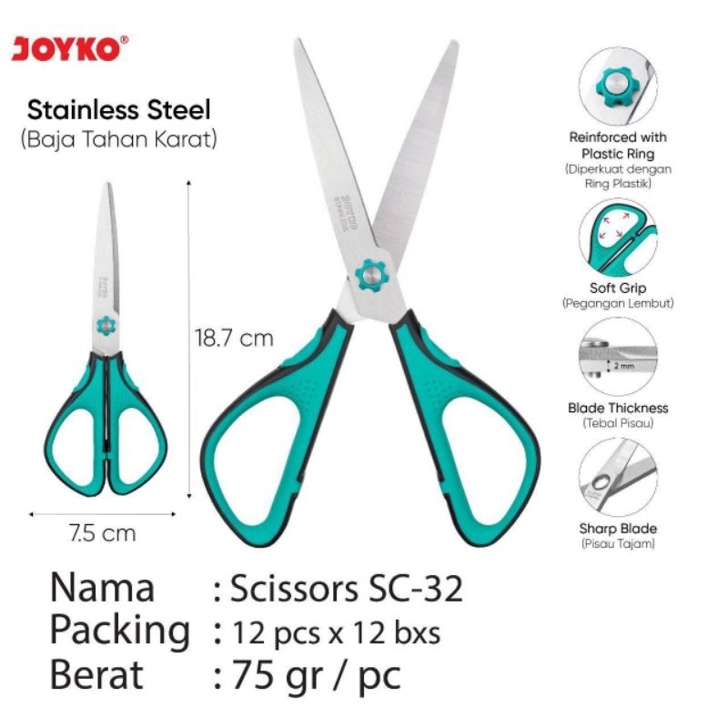 

GUNTING / GUNTING JOYKO SC-32 / GUNTING STAINLESS STEEL