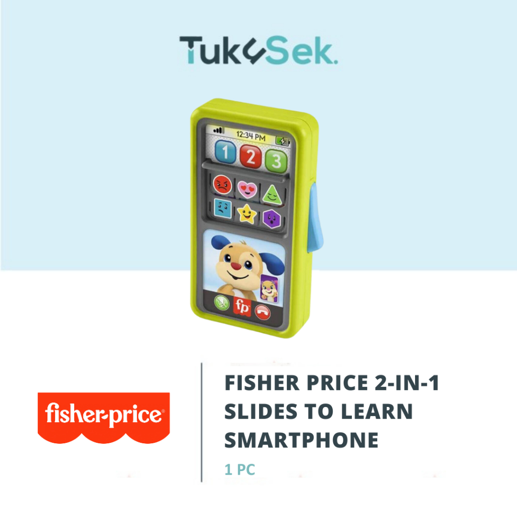 Fisher Price  HLY61 LAUGH & LEARN 2iN1 SLIDE TO LEARN