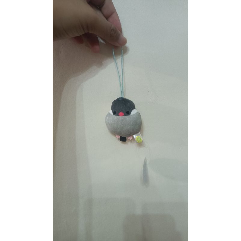 Gantungan Kunci / Gantungan HP / Gantungan Tas Fluffy Bird / Burung Amuse Ori (Rare) Langka