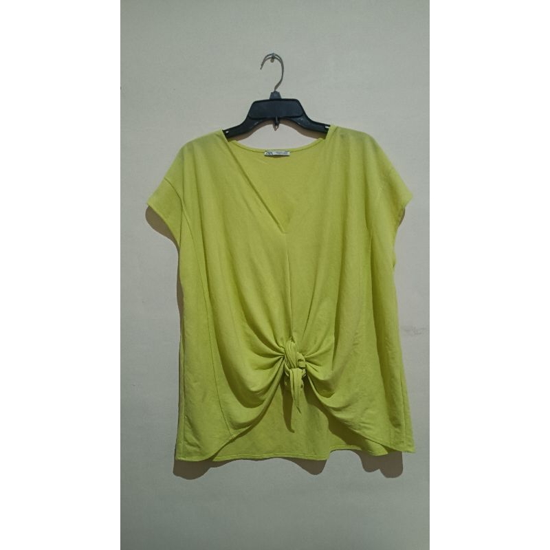 Blouse / Baju Kalong Ikat Zara Ori (Ex. Display Toko)