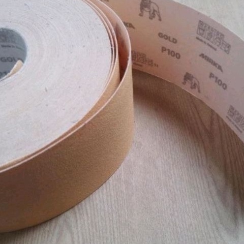 KF7 Amplas velcro meteran 4 Inch x 1 meterMirka Gold