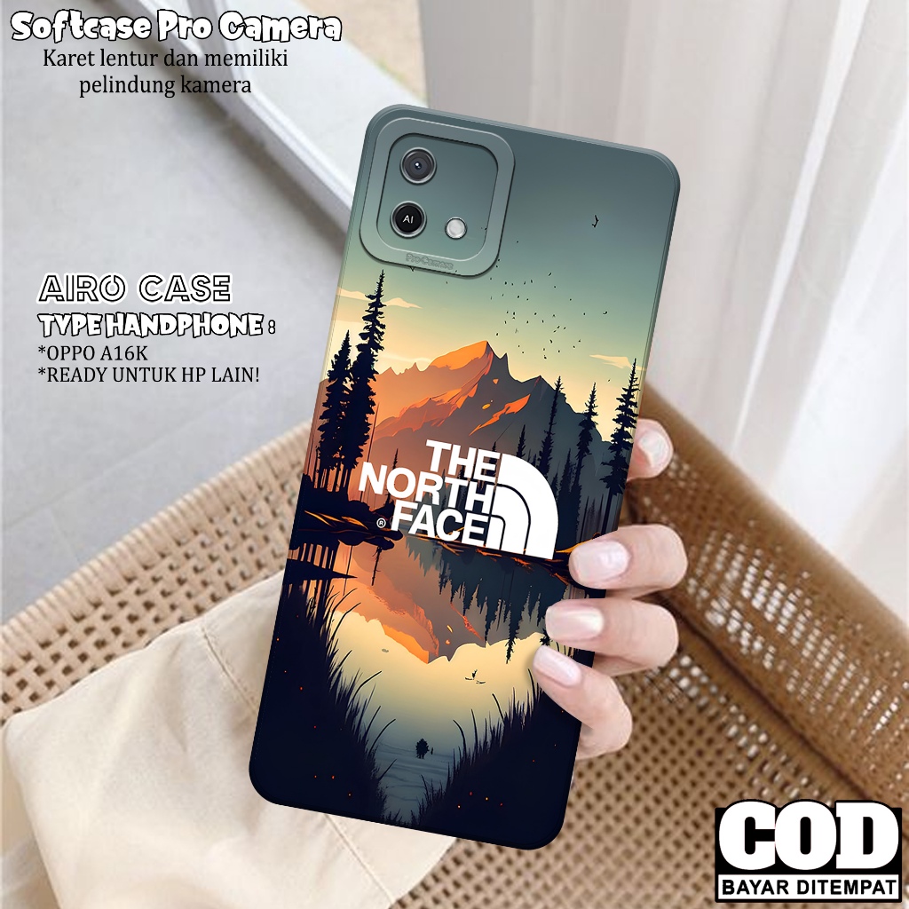 Case OPPO A16K - Softcase OPPO A16K - Fashion Case BRANDED - Casing OPPO A16K - Softcase Pro Camera 