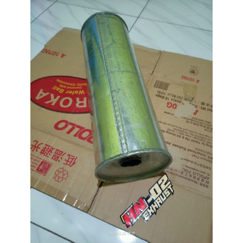 TABUNG STANDAR KNALPOT MOBIL AVANZA,XENIA,GRAND MAX,VELOS, SUARA SENYAP