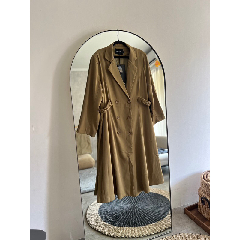 SL055 | BLAZER PANJANG IMPORT CHINA | COAT WANITA | BLAZER WANITA | BLAZER PREMIUM