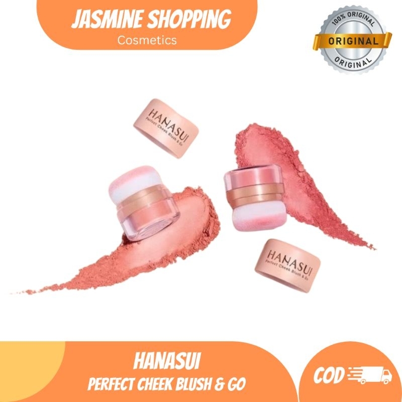 HANASUI PERFECT CHEEK BLUSH & GO - BLUSH ON HANASUI