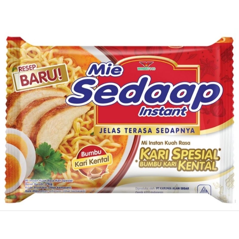 

Mie Sedap Kari Spesial