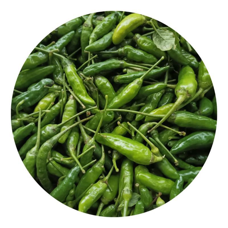 

Cabe rawit hijau 250 gram