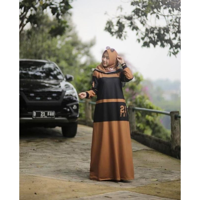 GAMIS SISTER DRESS DUAI SPORTY DUAI 21 DUAI FAV
