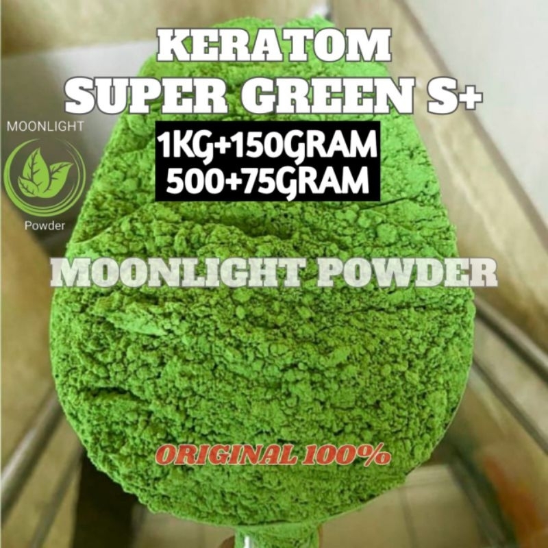 

(GRATIS 150GRAM) Moonlight Powder Bubuk Tomtom Warna hijau Kalimantann Kemasan 1kg