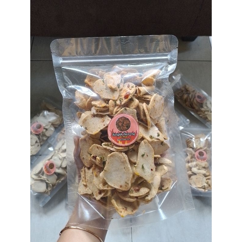 

Keripik Basreng Daun Jeruk