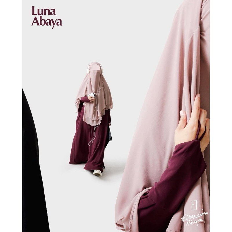 Preloved Elmadina Luna Abaya