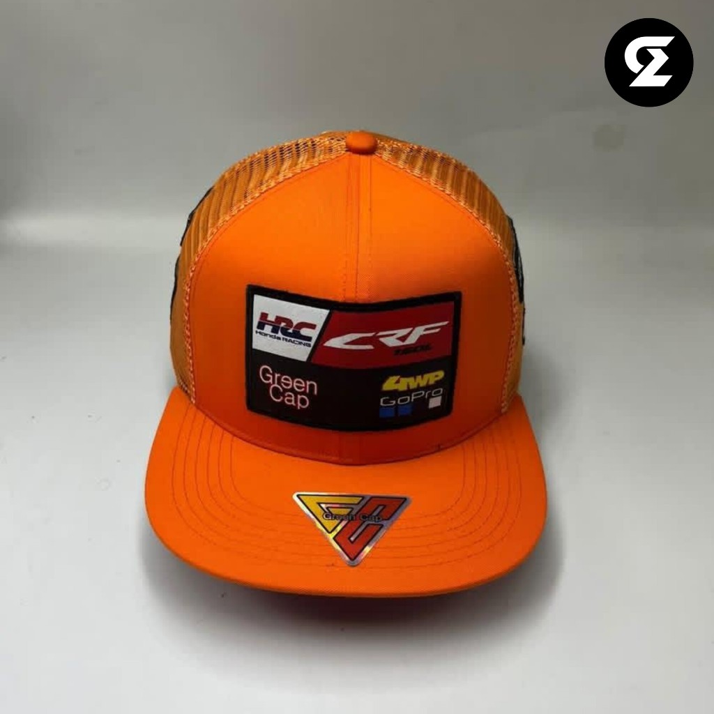 TOPI SNAPBACK RACING CRF ORANGE