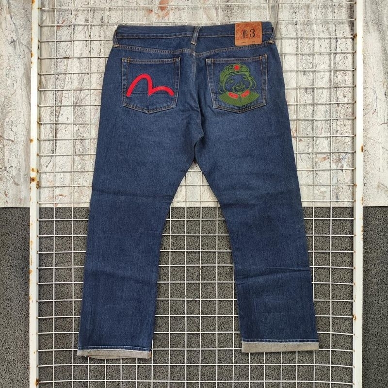 Celana Jeans Denim EVISU Second Bekas Preloved . 01766