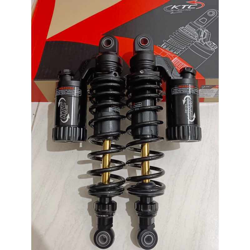 SHOCKBREAKET TABUNG SHOCK SHOK BALAKANG KTC RACING EXTRIME RX KING TIGER MEGAPRO GL CB  W175 UKURAN 