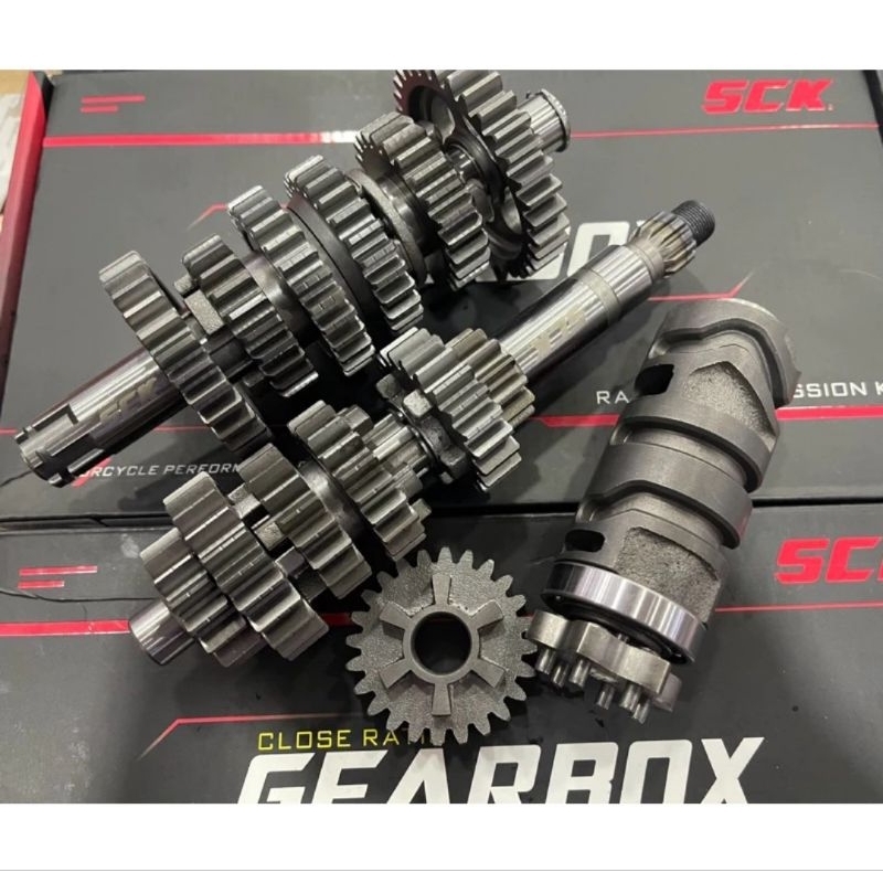 Gear ratio gigi rasio 6 speed jupiter mx new,mx king,vixion,r15 sck racing malaysia.