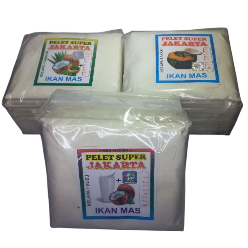 Umpan Ikan Mas Pelet Super Jakarta