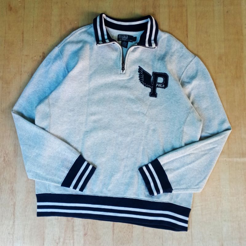 Halfzip Vintage Polo Ralph Lauren 90s Second original streetwear not work jacket