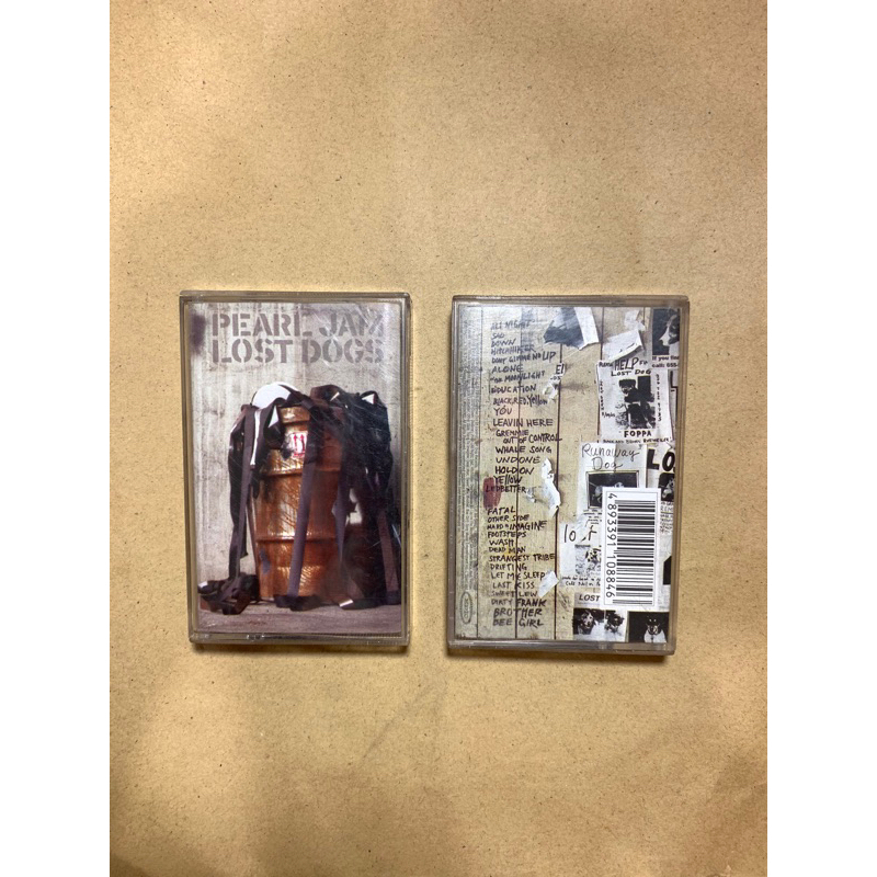Kaset Pearl Jam - Lost Dogs