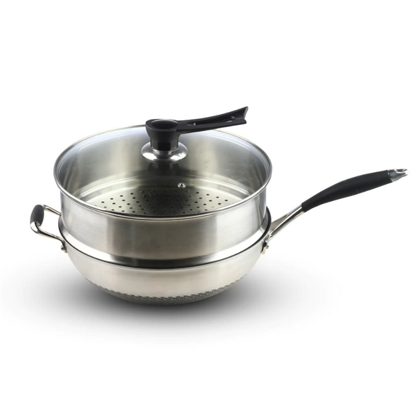 Ichi-i Honeycomb Wok & Steamer