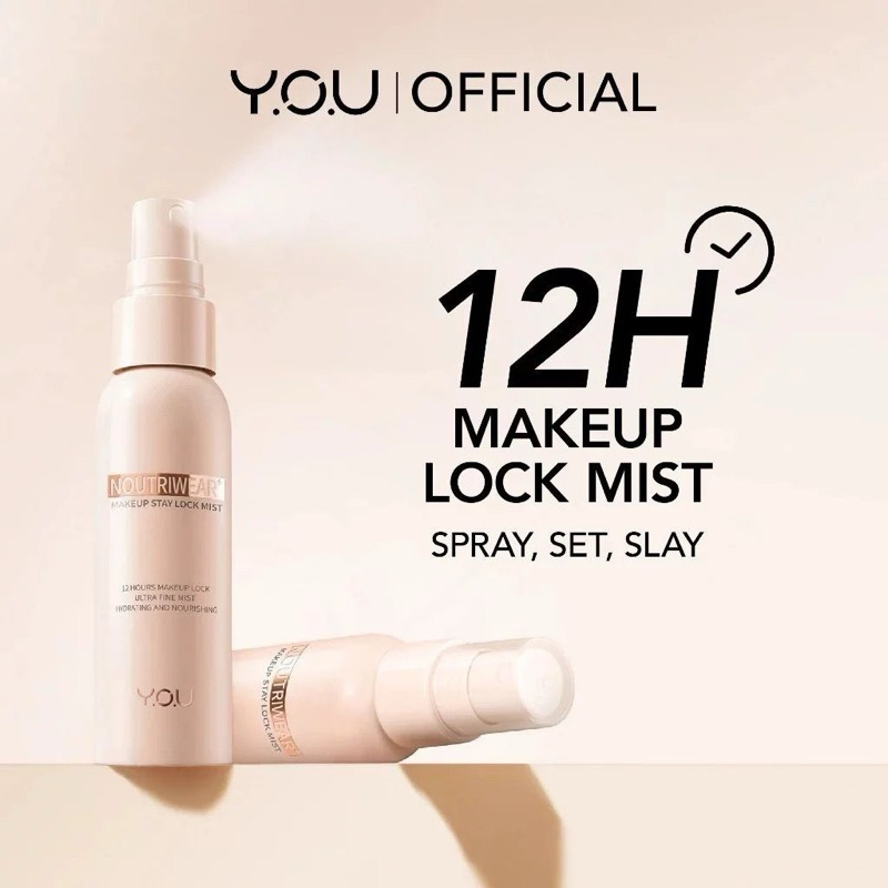 YOU Noutriwear Makeup Stay Lock Mist Setting Spray