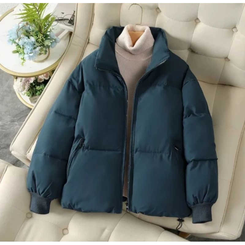 Jaket Winter Pria/Wanita Jaket Musim dingin Jaket kembung style