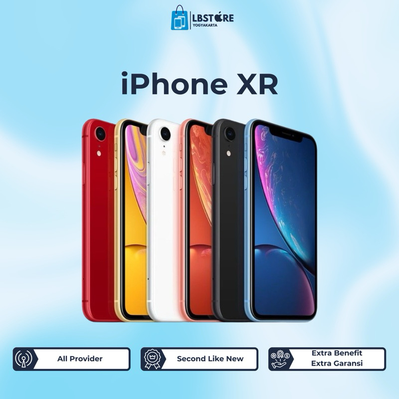 IP XR 64GB/128GB ALL OP SECOND LIKE NEW