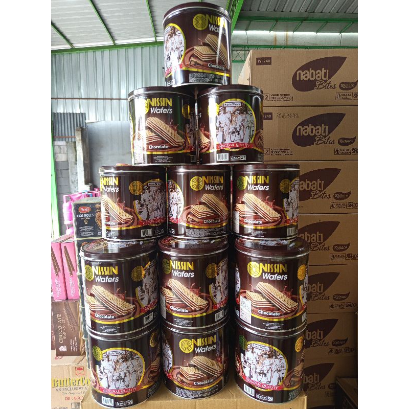 Nissin Wafer Kaleng 600 gram
