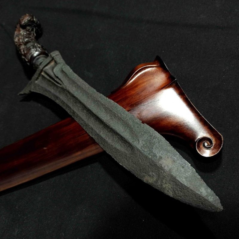 Keris Jalak Budha Pamor Keleng Tangguh Mataram Hindu Estimasi Abad 10M Koleksi Pusaka Keris Sepuh Da