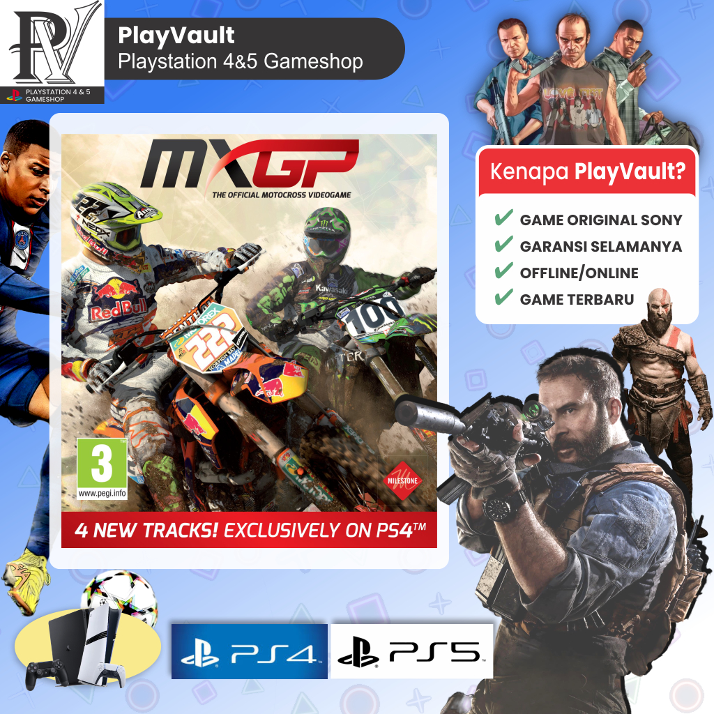 MXGP The Official Motocross Videogame PS4 PS5