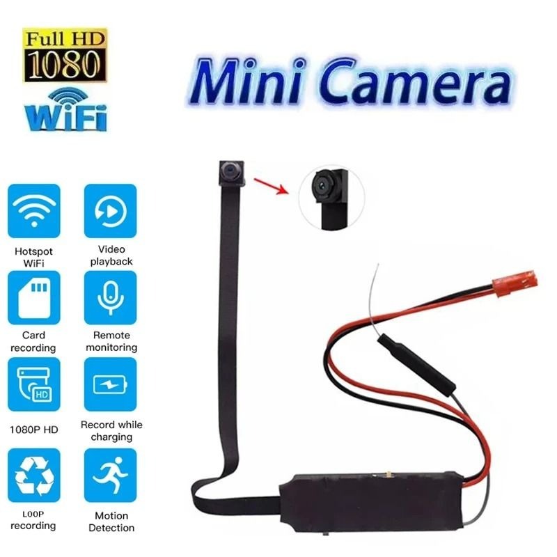 Spy IP Camera Wifi DIY Module Lookcam DIYLCAM Wireless Hidden Kamera Mini 1080P Pengintai Keamanan M