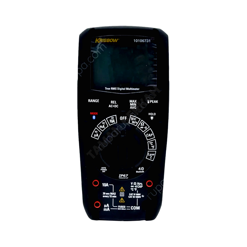 KRISBOW DIGITAL MULTIMETER PRO - DIGITAL MULTIMETER HEAVY DUTY PRO