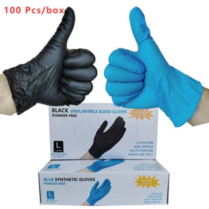100 Pcs Sarung Tangan Nitrile Safeglove Handscoon Safeglove Sarung Tangan Safeglove Nitril Gloves