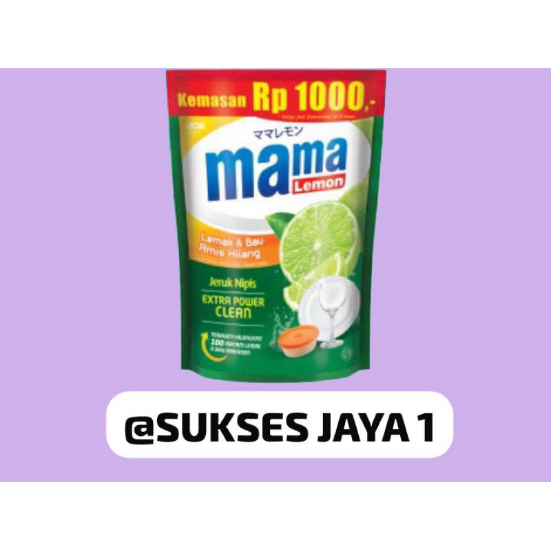 [1 DUS ISI 72 PCS] MAMA LEMON kemasan 1000