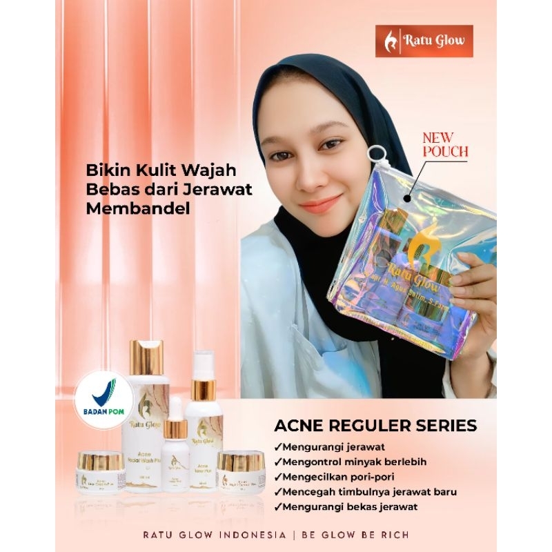RATU GLOW SKINCARE - Mengatasi Flek dan Jerawat - Krim Original - Krim BPOM