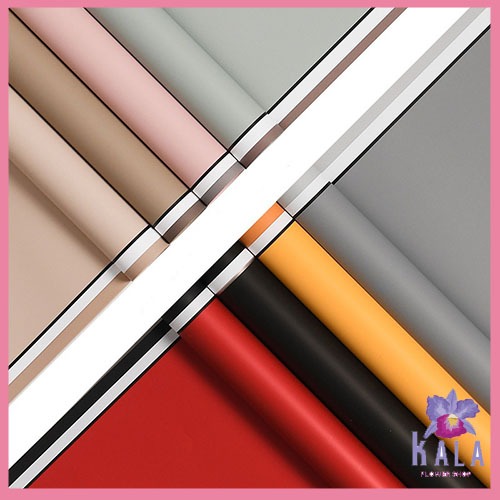 

20 Lembar Kertas buket bunga cellophane color list Flower wrapping KB6102