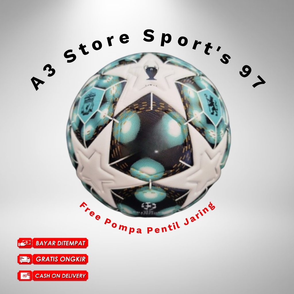 Bola Sepak Original Size 5 ADS Free Pompaan