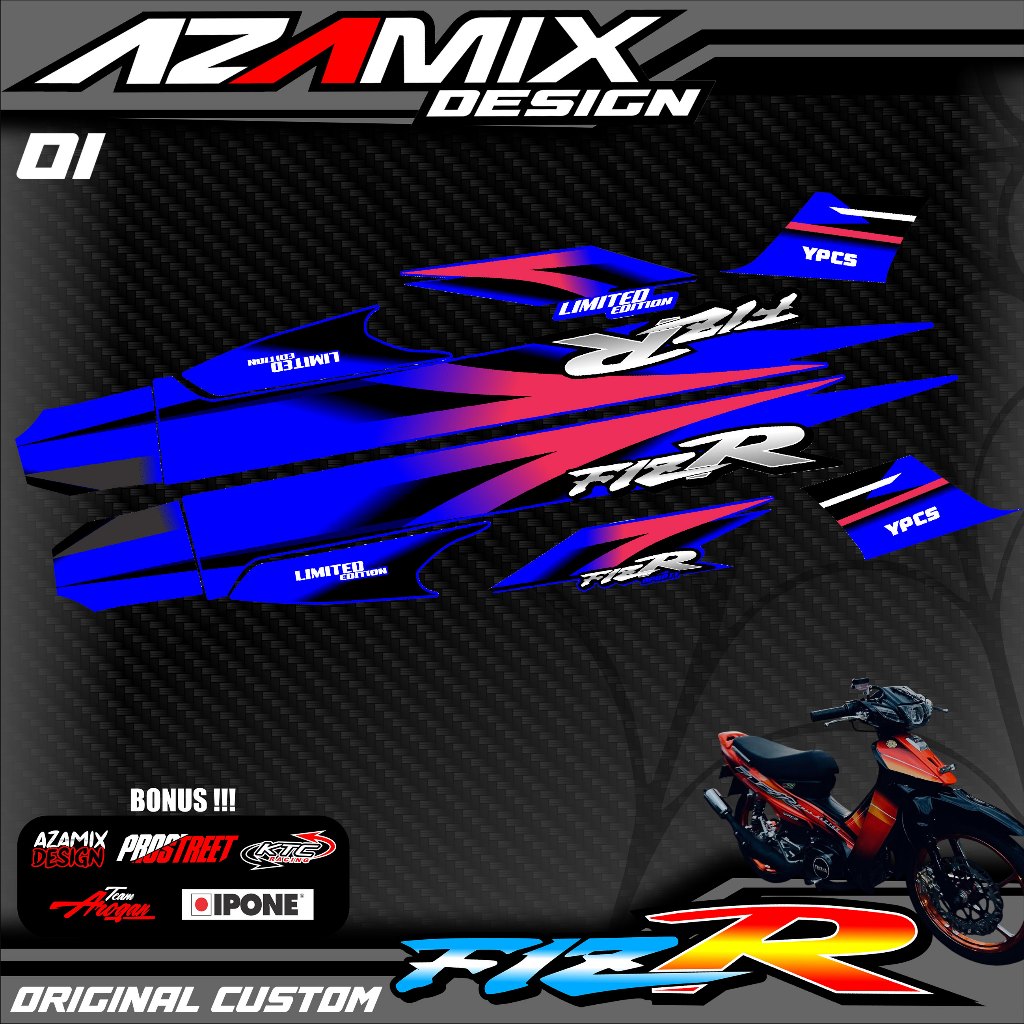409 STRIPING TRANSPARAN FIZ R - STRIPING TRANSPARAN FIZ R PREMIUM GRAFIK