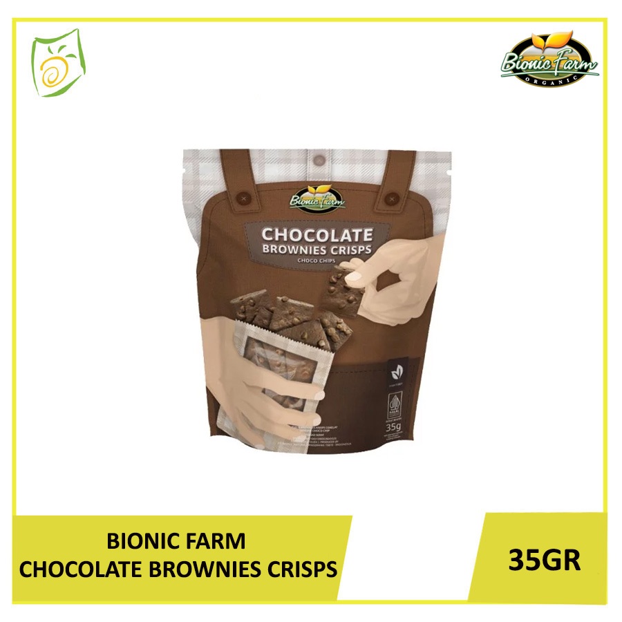 

BIONIC FARM Brownies (Chocolate Brownies Crisps) 35g