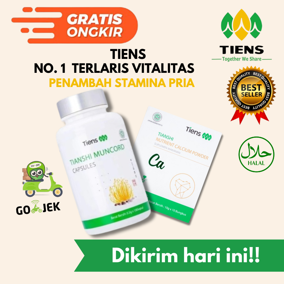 TIENS SUPLEMEN KESEHATAN Obat Tradisional Pria Penambah Stamina Pria