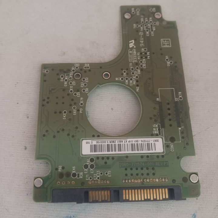 PCB Board HDD WD 2060-771574-001 REV P1 Logic Harddisk Western Digital Original Second Bekas 50