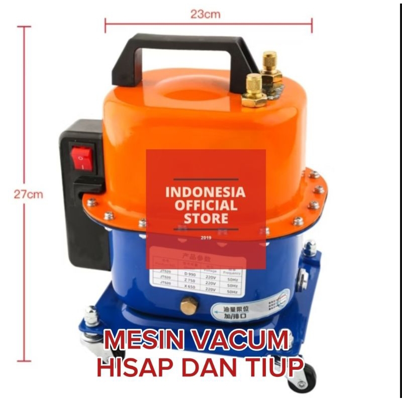 RB ALAT VACUM AC MOBIL MESIN VACUUM AC MOBIL VAKUM DUA FUNGSI BISA HISAP TIUP