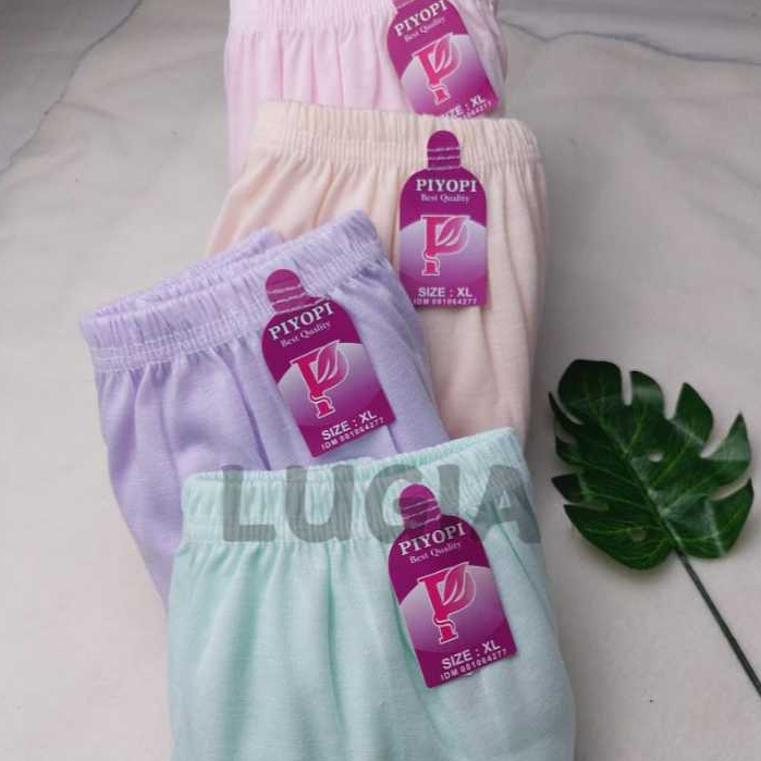 da 6 Pcs 12 Pcs Celana Dalam Wanita Jumbo Polos 40-120 Kg CD Ibu Hamil BSize Elastis CD Lusinan