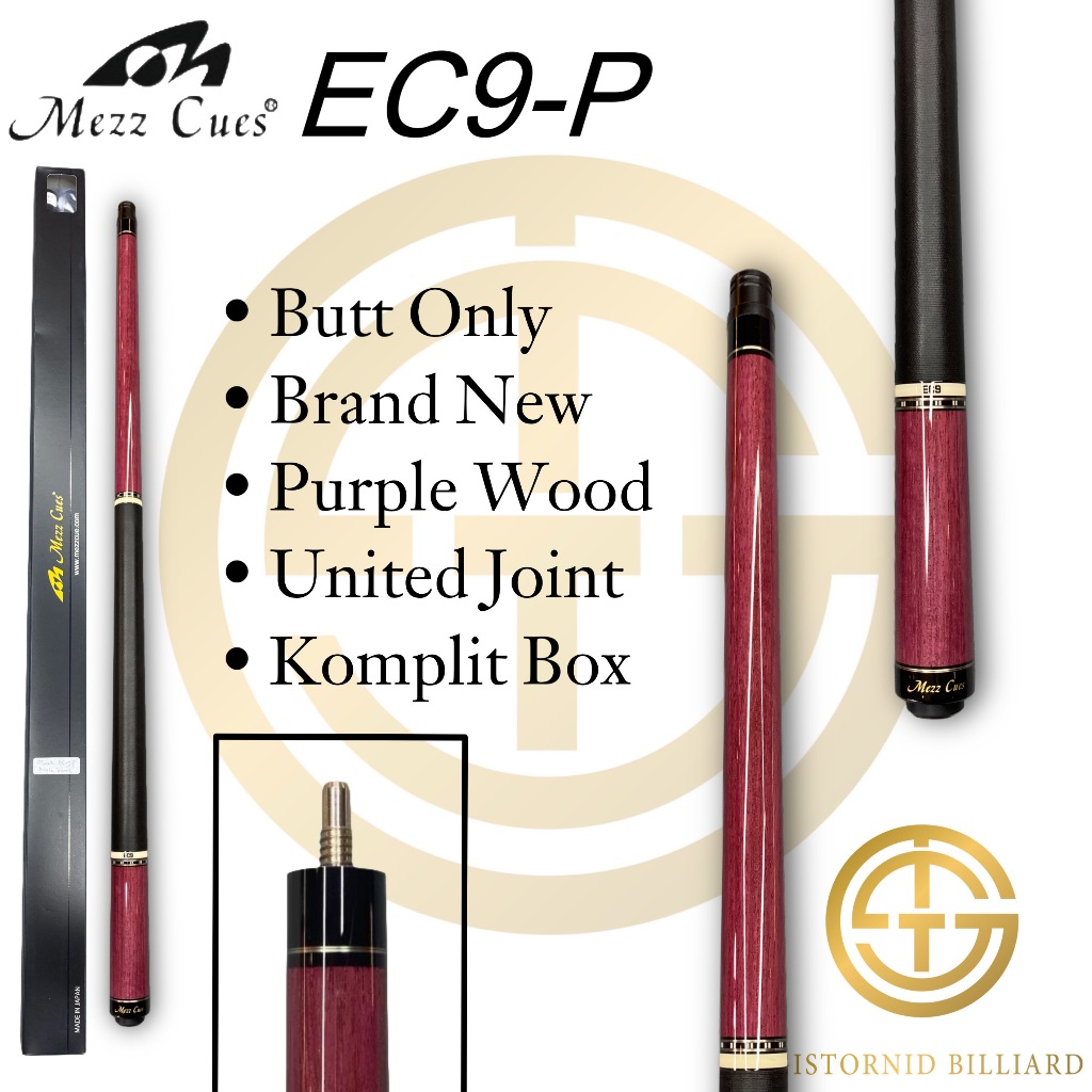 Butt Only Mezz EC9-P New - Stick Play Billiard