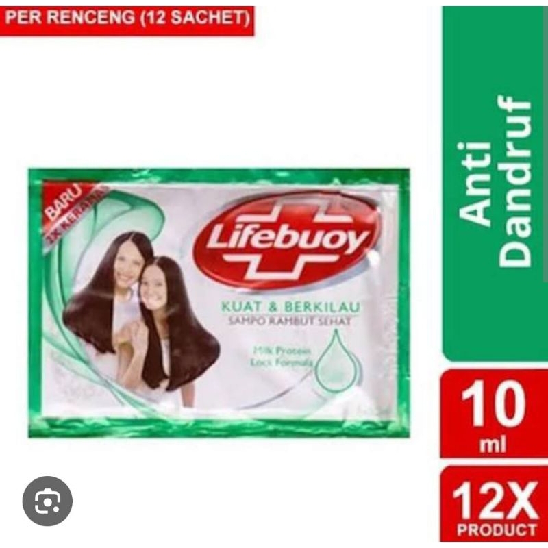 Shampoo Lifebuoy Kemasan Sachet Renteng isi 12 pcs