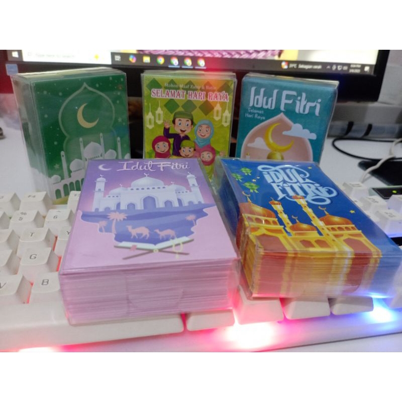 

amplop lebaran terbaru 2025 isi 50 pcs 1 kotak mika