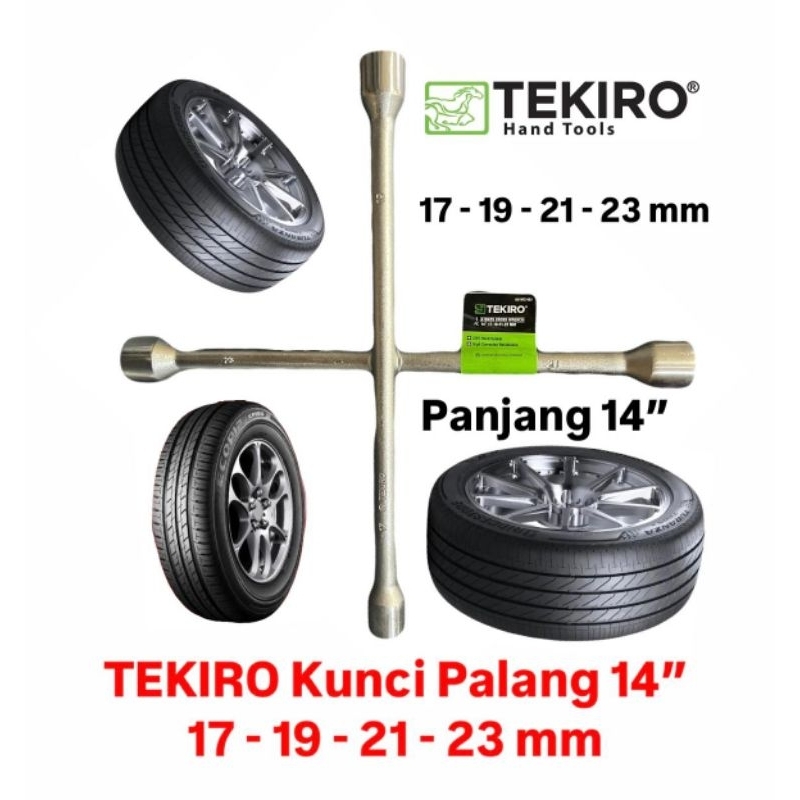 TEKIRO Kunci Palang 14" Ban Mobil