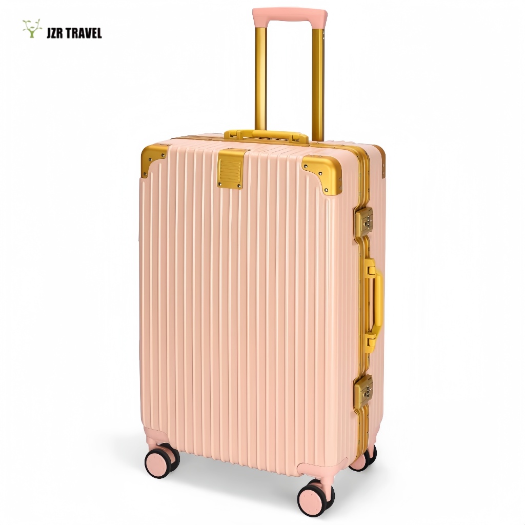 JZR Koper 26 inci koper komputer kelas atas koper kabin 22 inci tas travel tas travel Polo koper kab